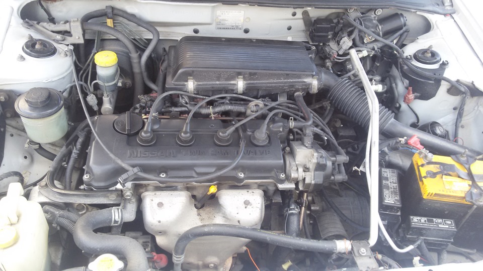 замена сальника трамблера nissan sunny fb14