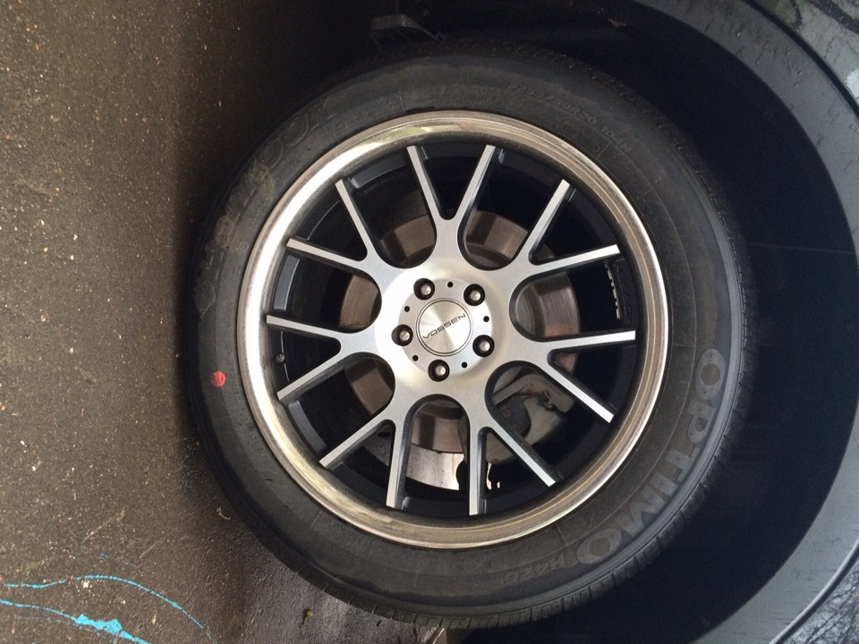 Установка летних дисков Vossen CV2 — Ford Explorer (5G), 3,5 л, 2013 ...