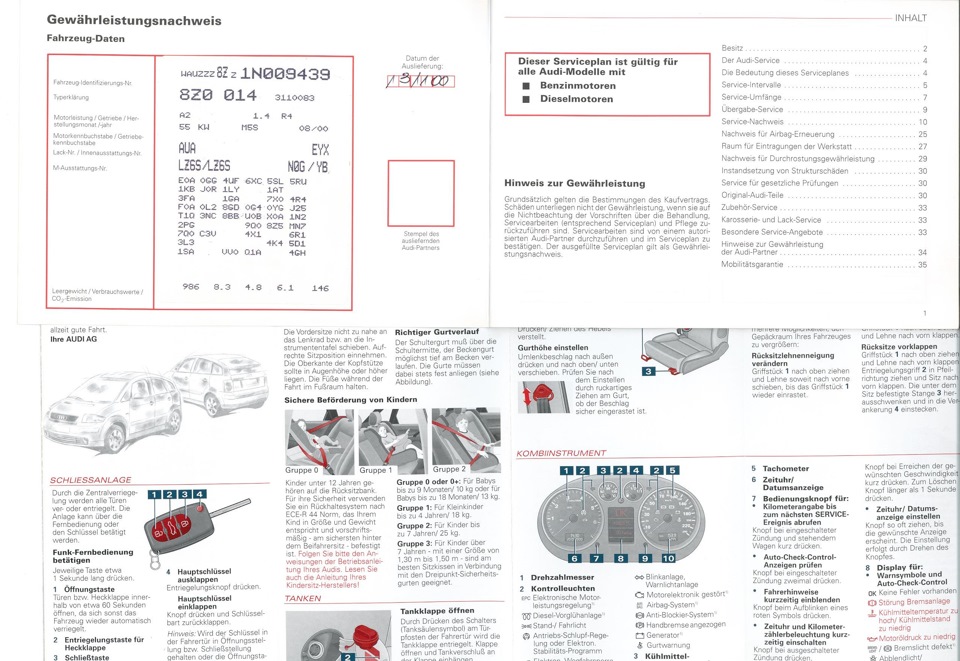 Фото в бортжурнале Audi A2. Запчасти на фото: O0007