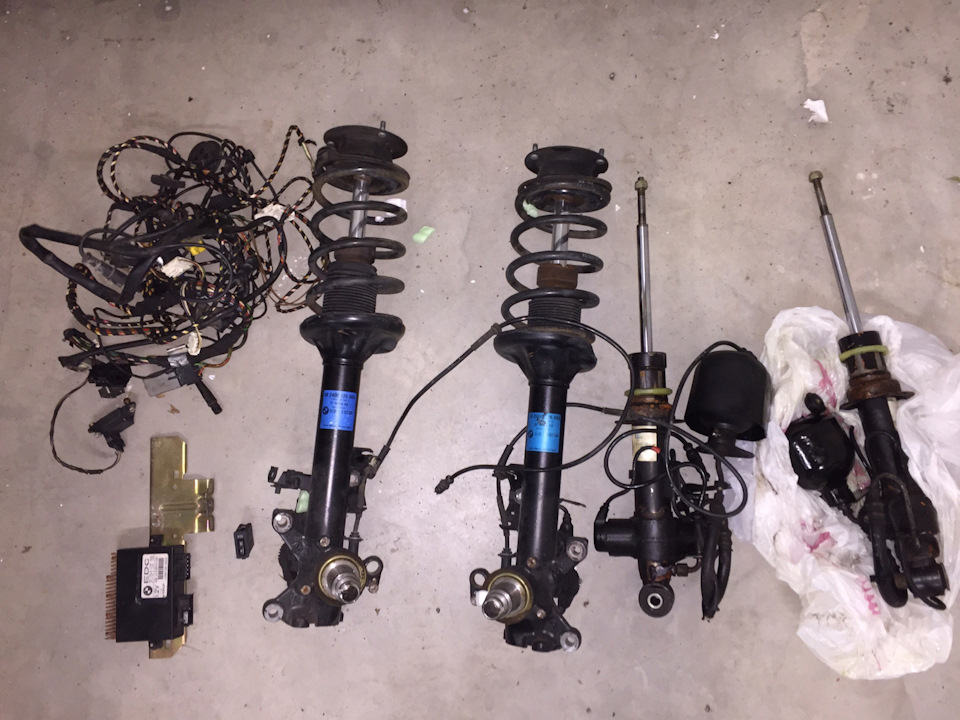 EDC SLS подвеска — BMW M5 (E34), 3,8 л, 1992 года своими руками DRIVE2