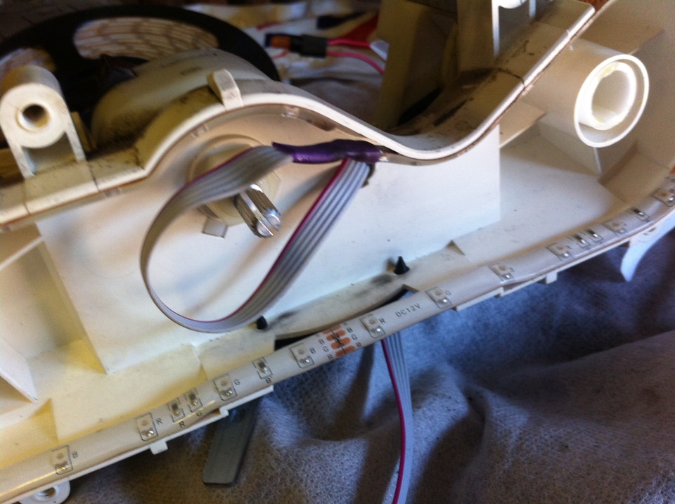 Подсветка регулятора печки — Mitsubishi Eclipse (2G), 2 л, 1995 года ...