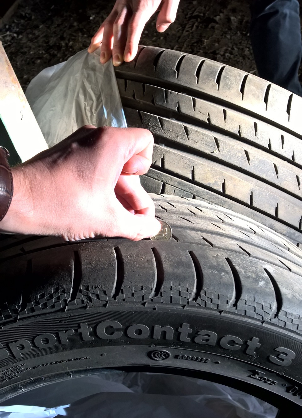 Шин кз. Continental Sport contact 3 235/45r17.