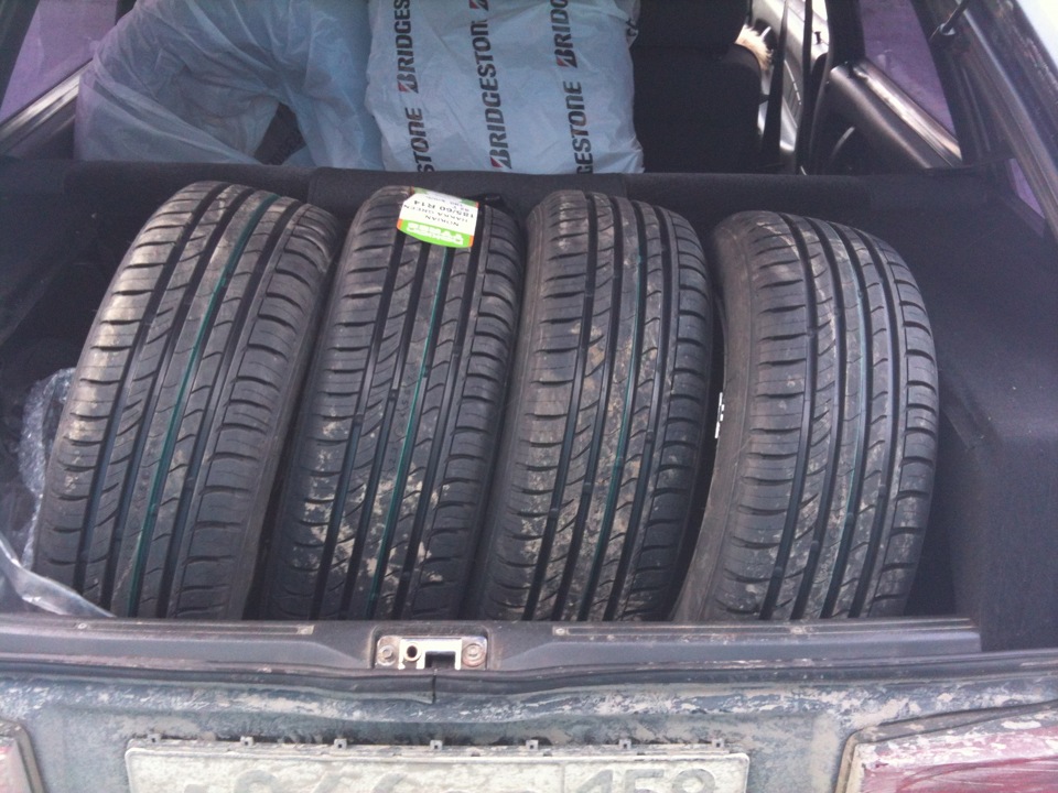 Nokian Hakka Green 185/60 R14 82T — Lada 2114, 1,5 л, 2005 года | шины ...
