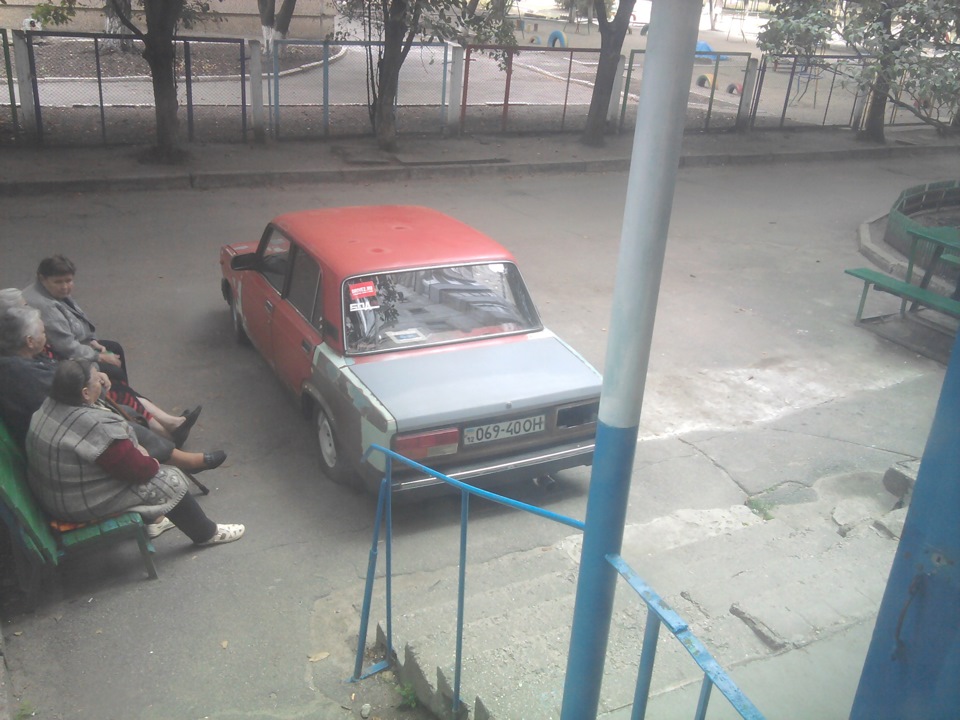 двойной габарит американ стаил — Lada 2107, 1,5 л, 1991 года ...