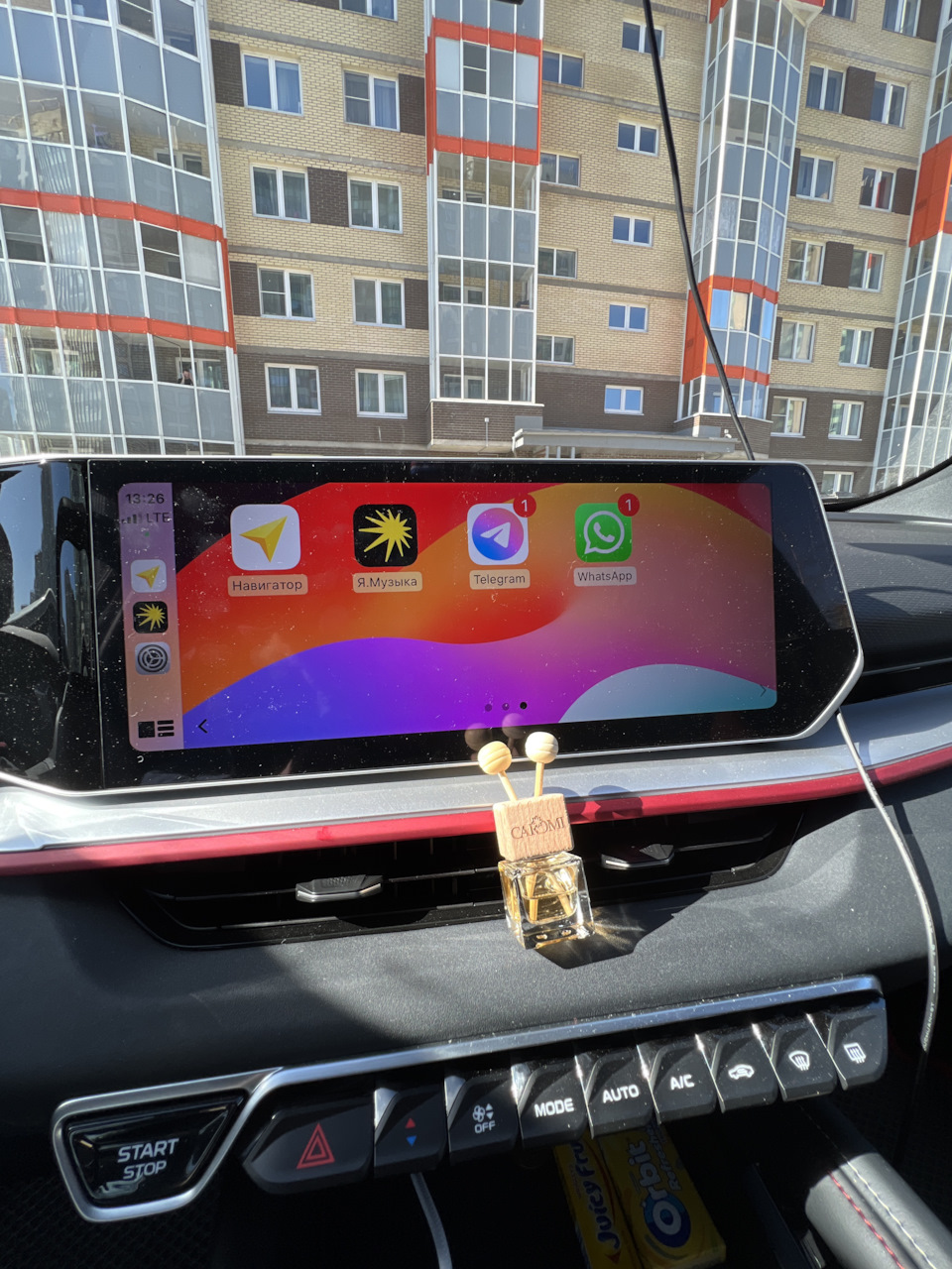 CarPlay — Geely Coolray (2023), 1,5 л, 2024 года | наблюдение | DRIVE2