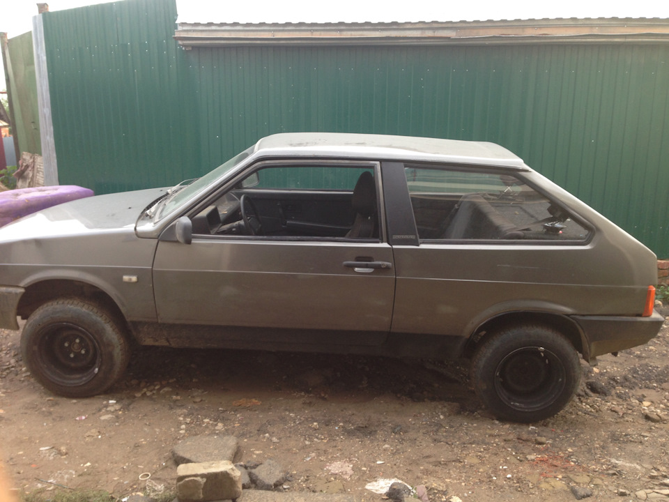 Натянул резину на Разварки — Lada 2108, 1,5 л, 1993 года | стайлинг ...