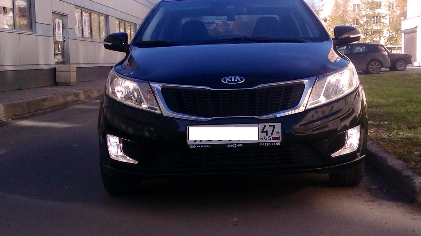 KIA Rio (3G) 1.6 бензиновый 2013 | prestige black на DRIVE2