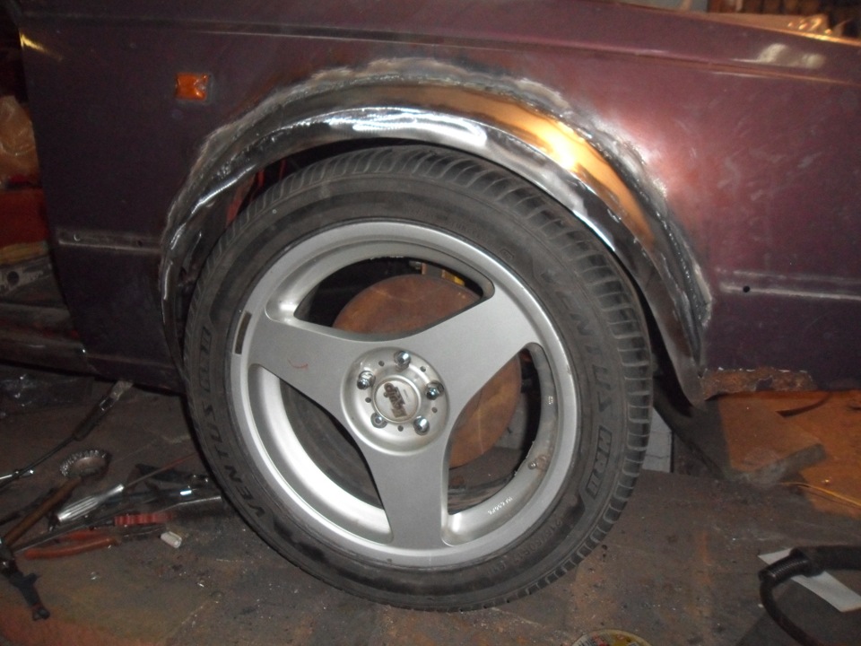 раскатка крыльев — Toyota Celica (60), 3 л, 1984 года | своими руками ...