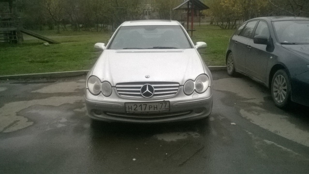 Mercedes-Benz CLK (W209) 5.0 бензиновый 2003 | Гоблин на DRIVE2