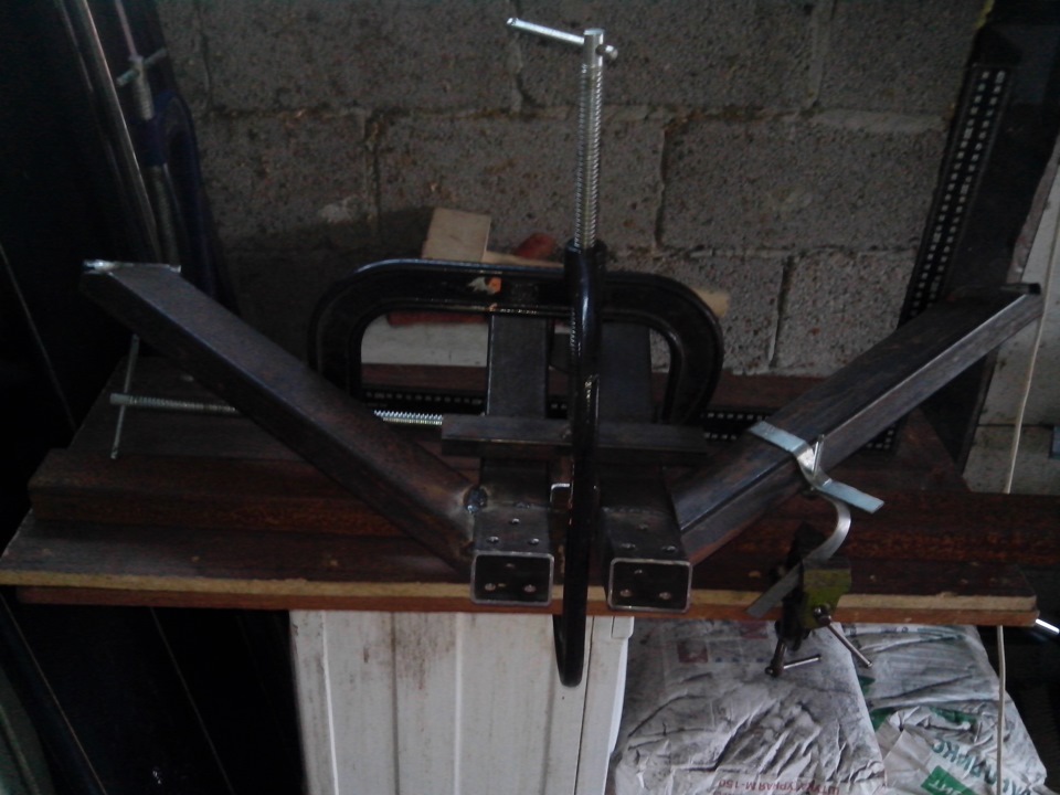 самодельные рычаги подвески 2 — Ford Transit (4G), 2,2 л, 1991 года ...