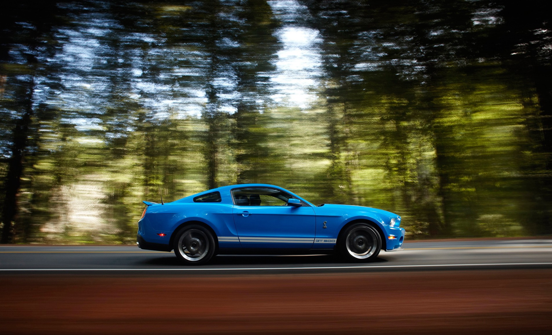 Ford Mustang Shelby gt500 Р±РѕРєРѕРј