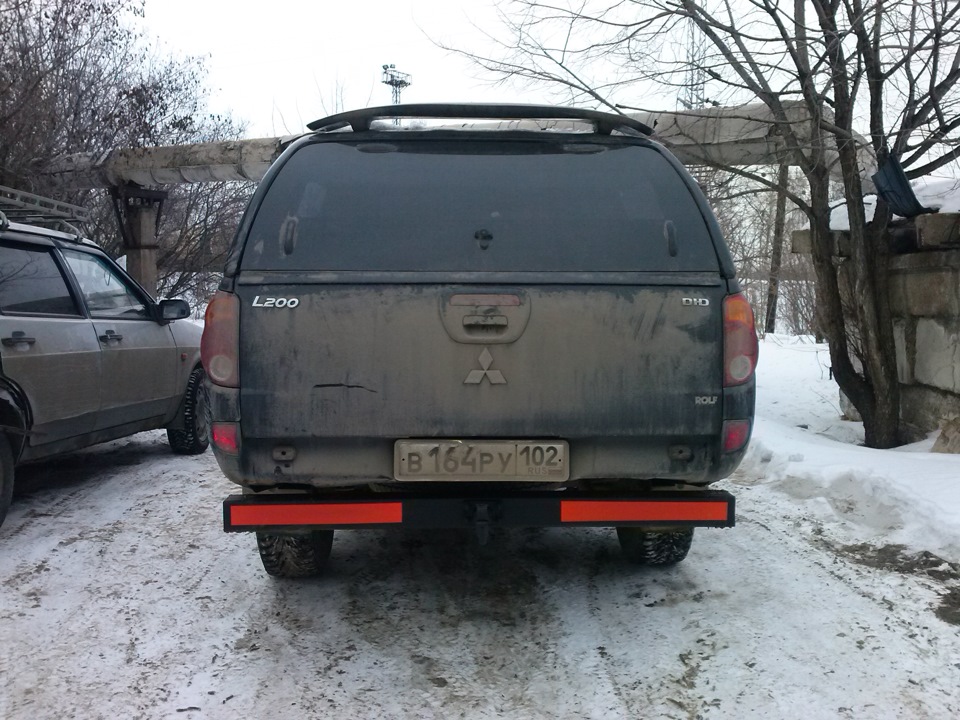 Причал для долбо… или задний бампер с фаркопом! — Mitsubishi L200 (4G ...