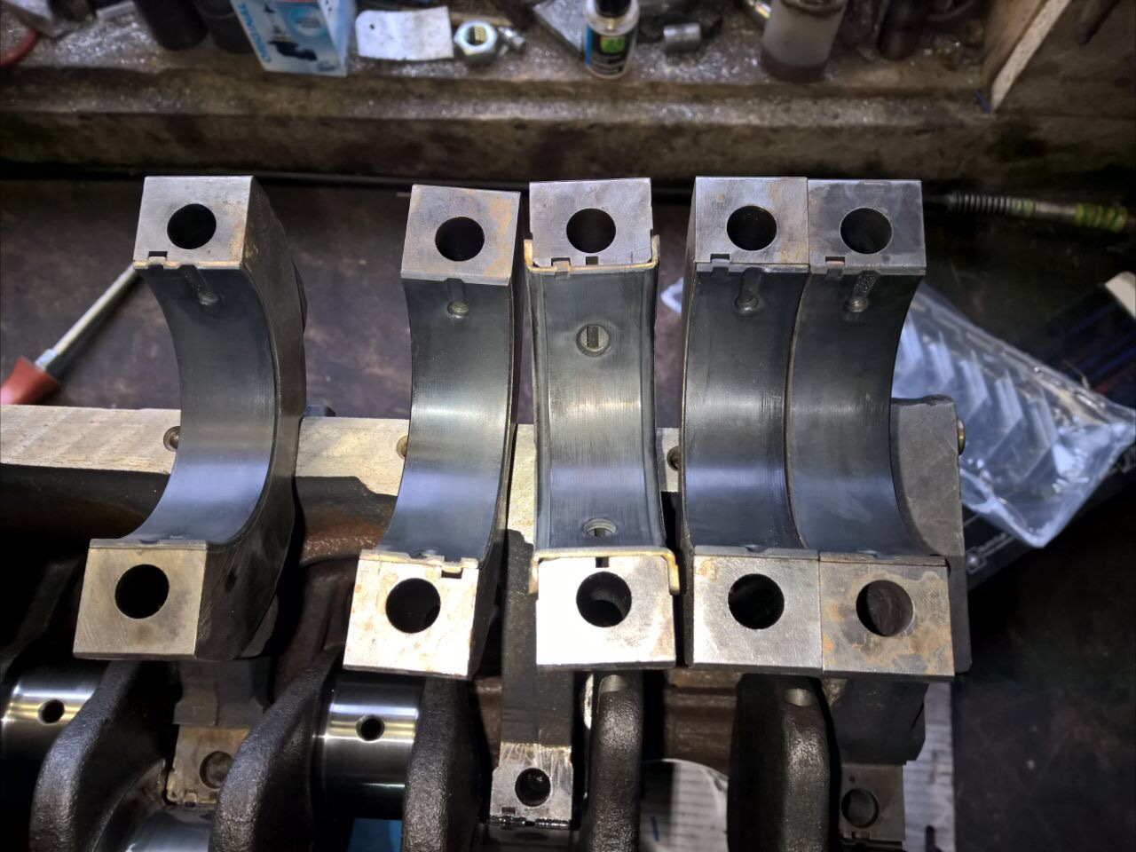 4G64T 2.3L — Да начнется сборка! Низ. — Mitsubishi Eclipse (2G), 2,4 л ...