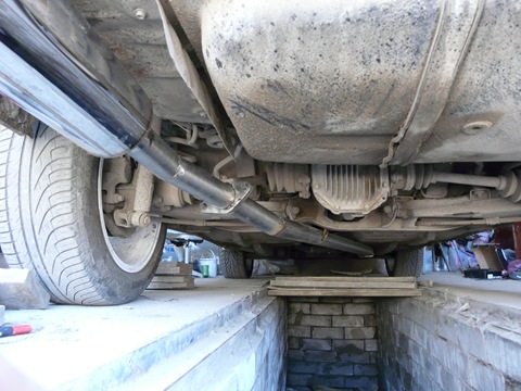 Exhaust System - Toyota Celica 30L 1984