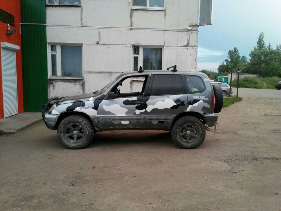 Chevrolet Niva камуфляж