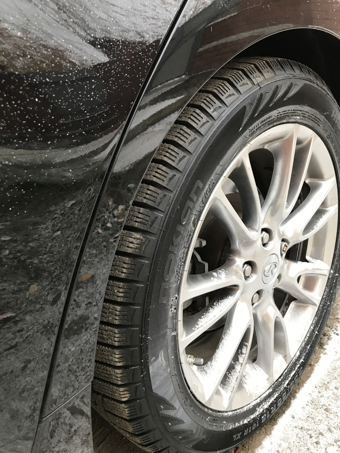 Шины на зиму — Infiniti G25, 2,5 л, 2012 года | шины | DRIVE2