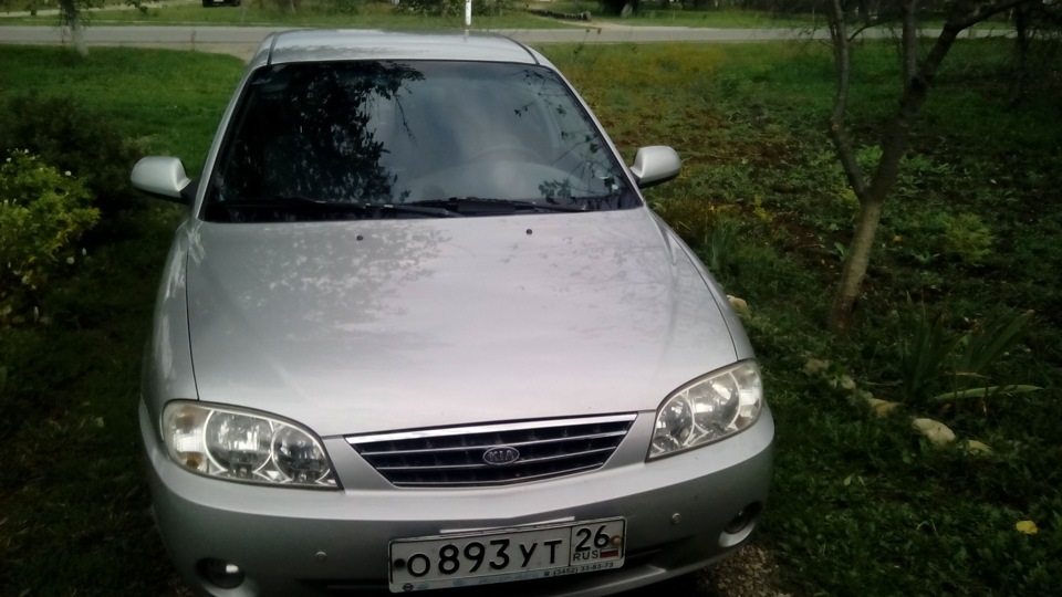 киа спектра где код краски