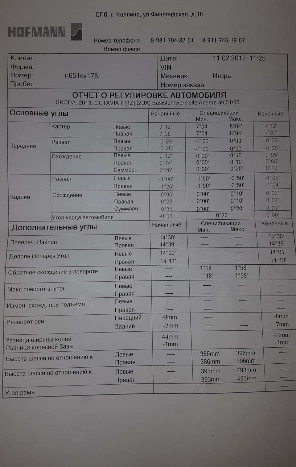 ГОТОВО ! — Skoda Octavia A5 Mk2. Запчасти на фото: 911746