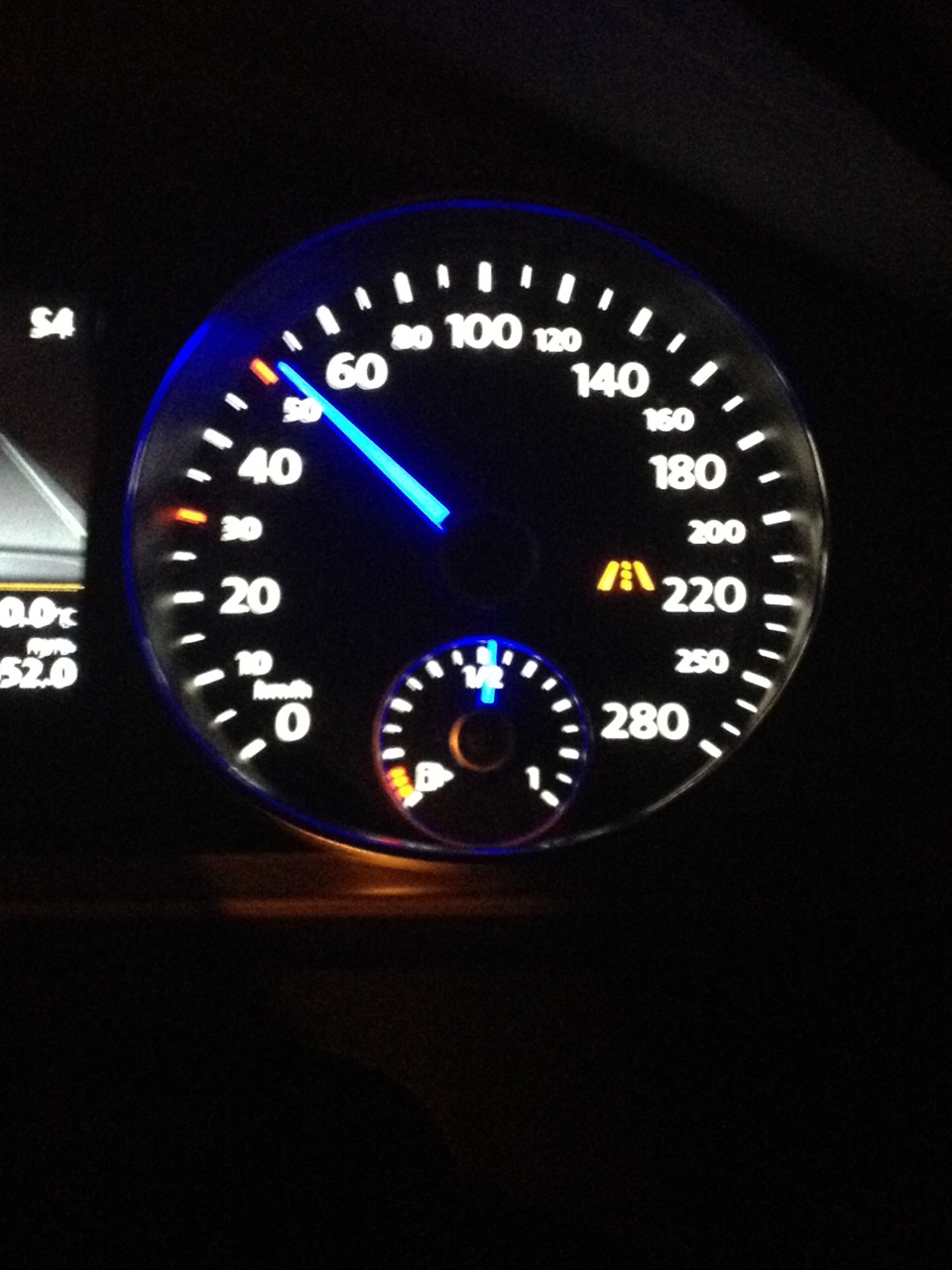 Lane включен, но не активен — Volkswagen Passat B6