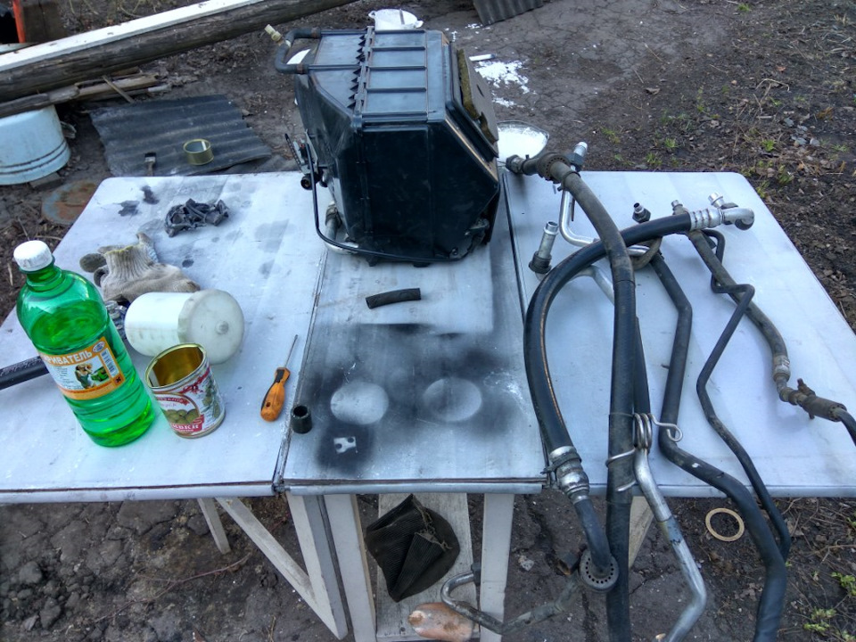 Просыпаемся от спячки. Бензиновые ванны. Промывка испарителя. — Audi ...