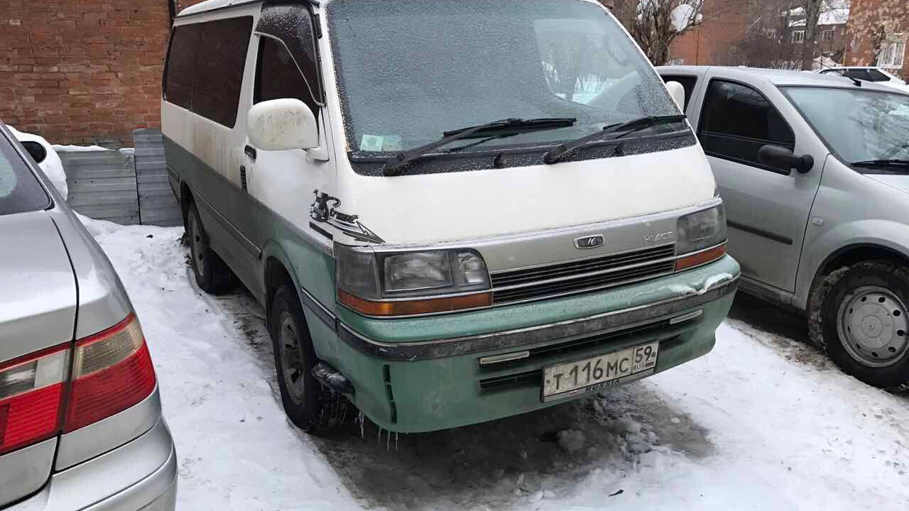 Toyota HiAce (H100) 2.8 дизельный 1994 | 