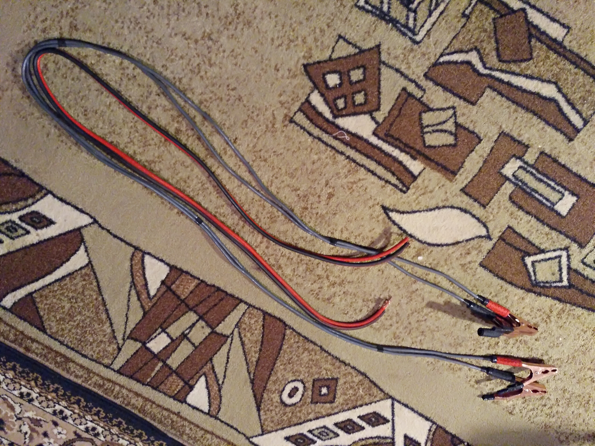 Сделал прикуривательные провода. — Москвич Святогор, 2 л, 1998 года ...