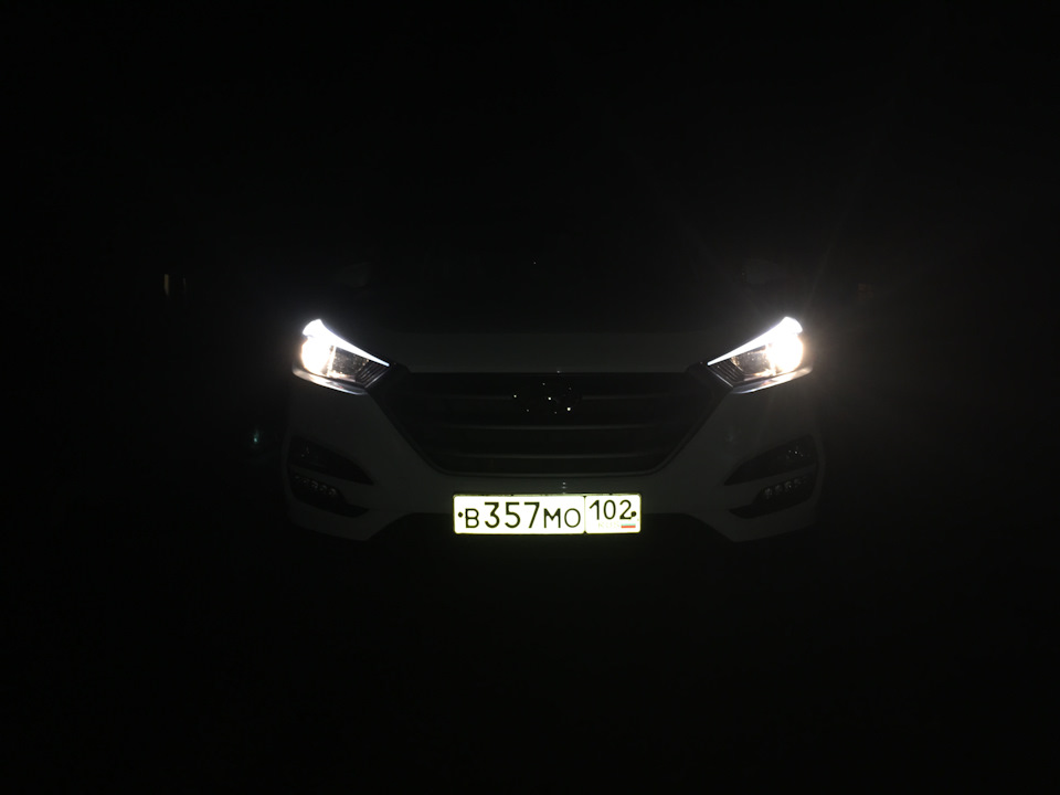 Вид — ближнего света) — Hyundai Tucson (TL)