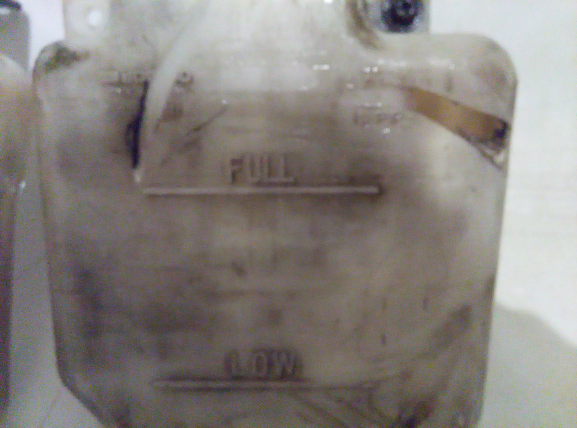 Бачок расширителя — Toyota Mark II (90), 2,5 л., 1993 года | поломка ...