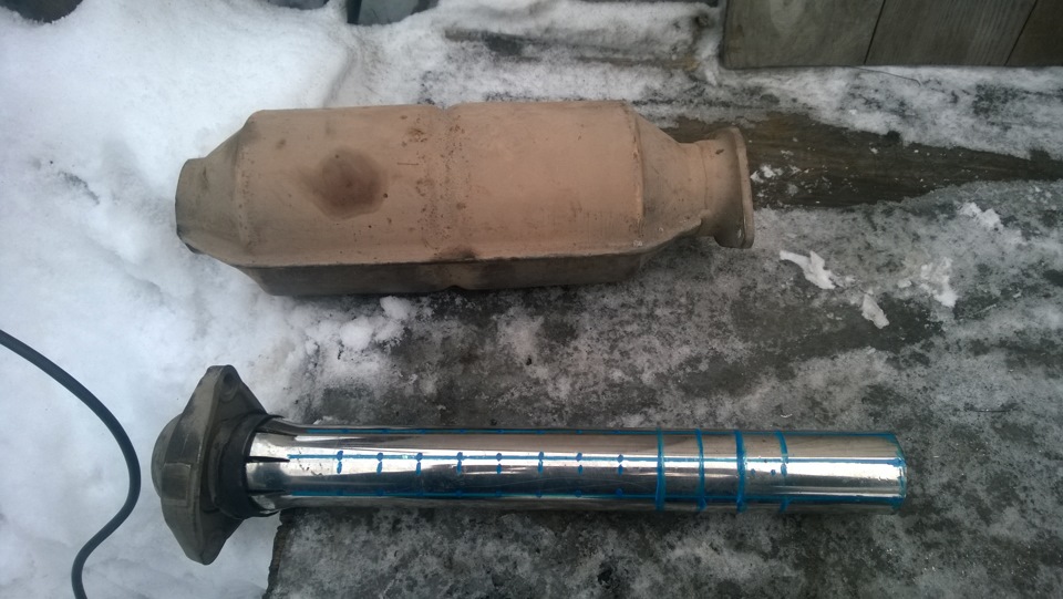 Переделка глушителя под ГБО — Lada 4x4 3D, 2000 года | тюнинг | DRIVE2