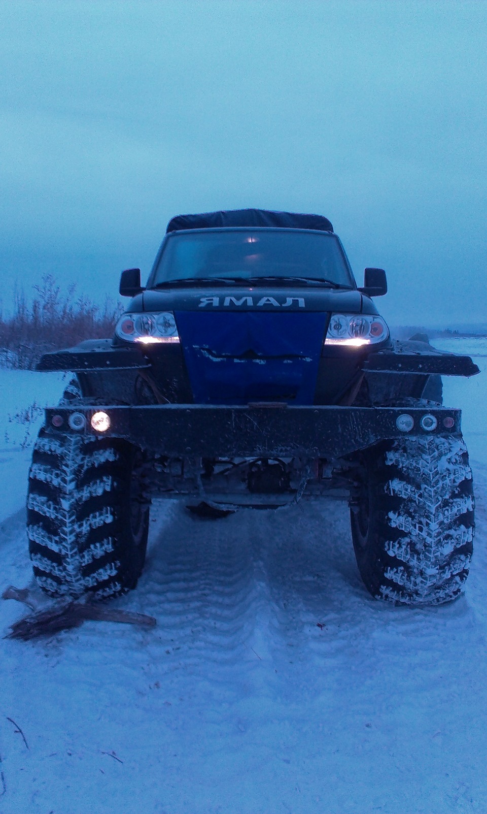 Поездка в п.Сайды! — УАЗ 2206, 2,7 л, 2013 года | заправка | DRIVE2