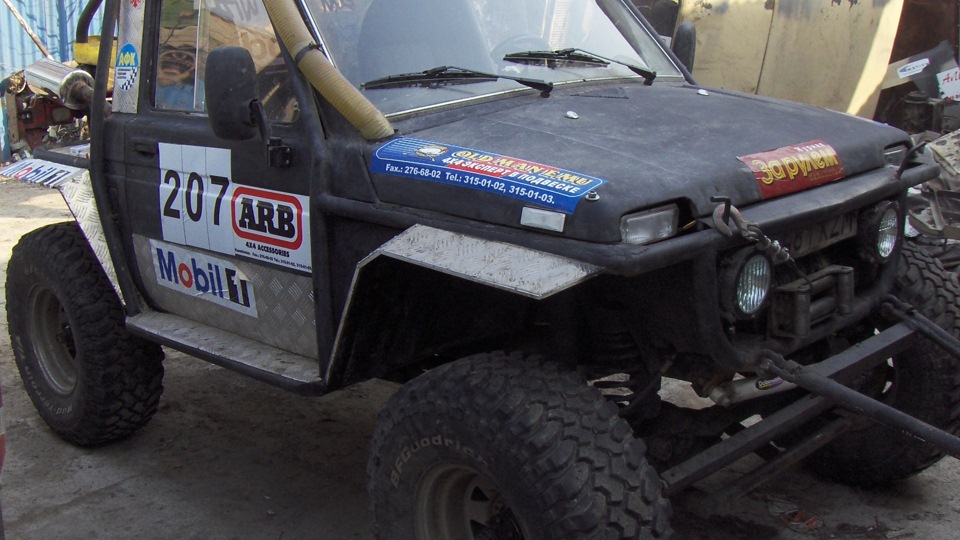 Lada 4x4 3D 2.3 бензиновый 1980 | Нива на мостах от уаза на DRIVE2