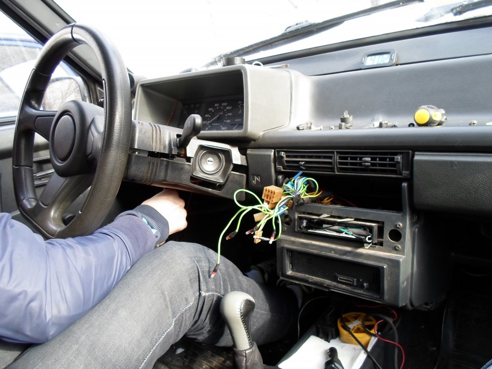 Европанель. Часть 1 (снятие старой панели) — Lada 2109, 1,5 л, 1994 ...