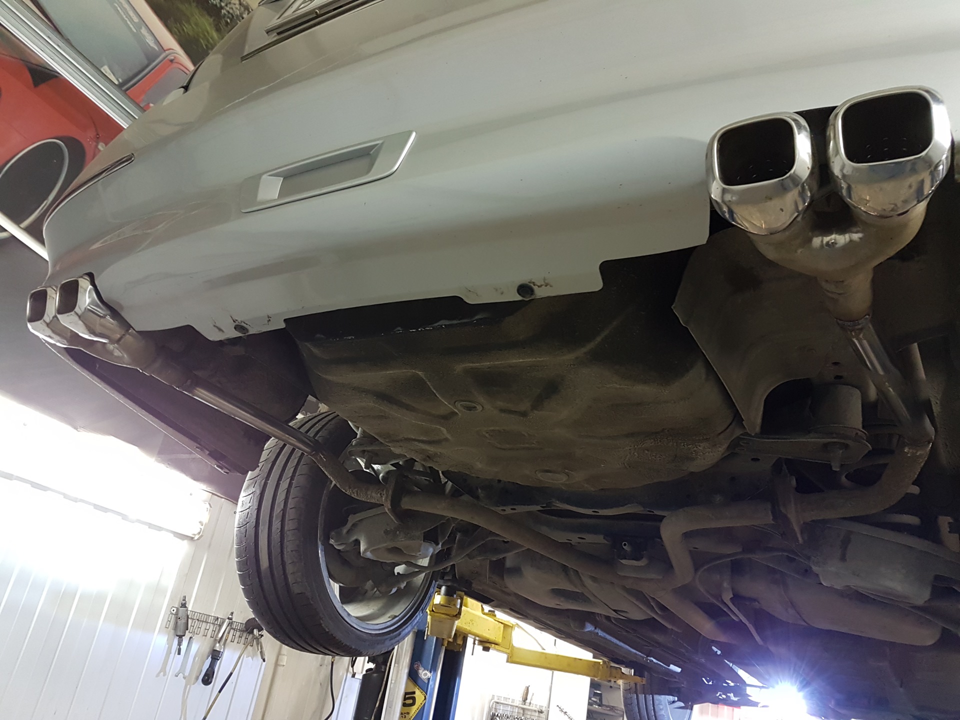 Глушитель часть 2 — Nissan Teana (J32), 2,5 л, 2012 года | визит на ...