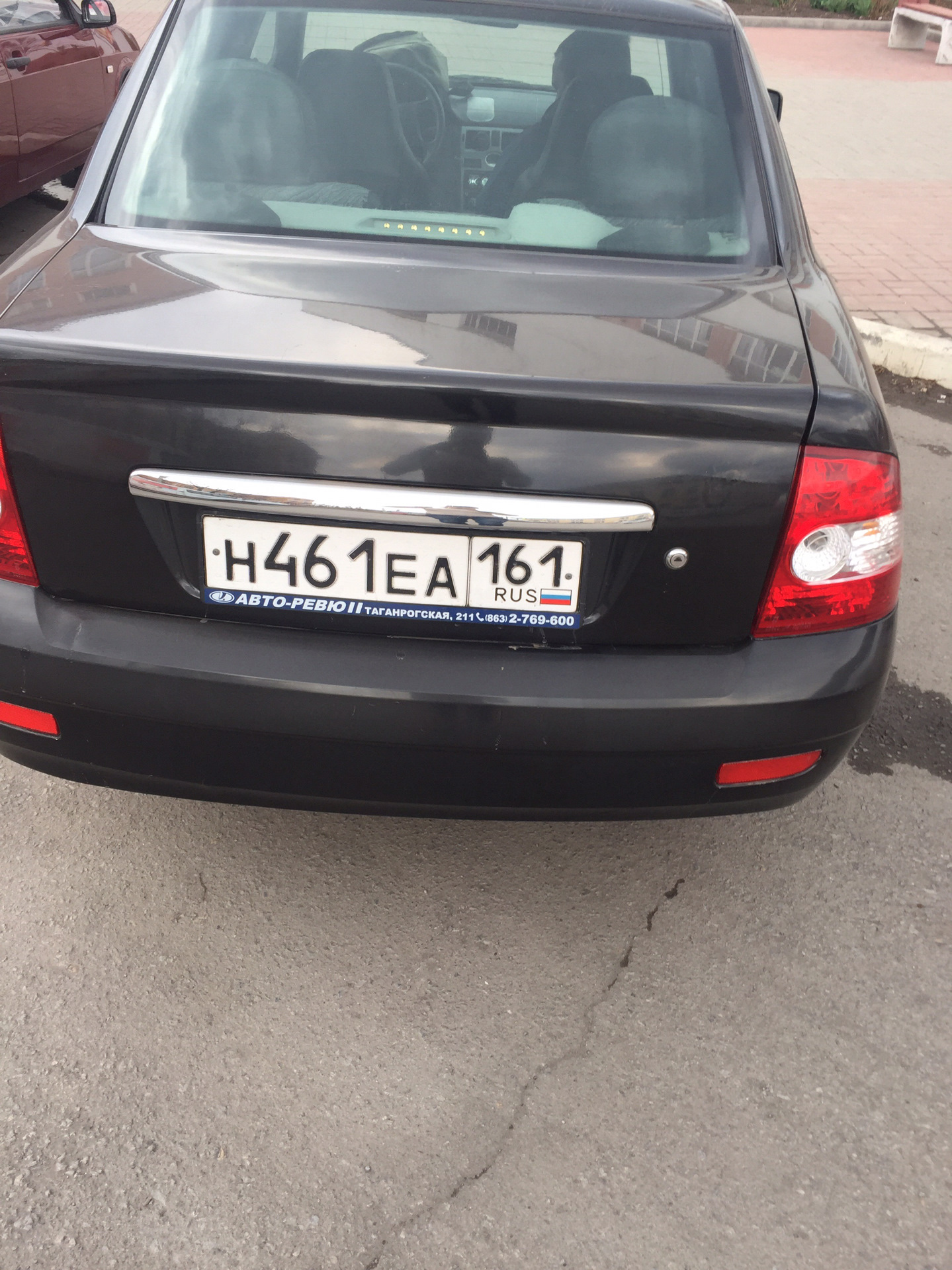 Убрал значки — LADA Приора седан, 1,6 л., 2008 года | стайлинг | DRIVE2