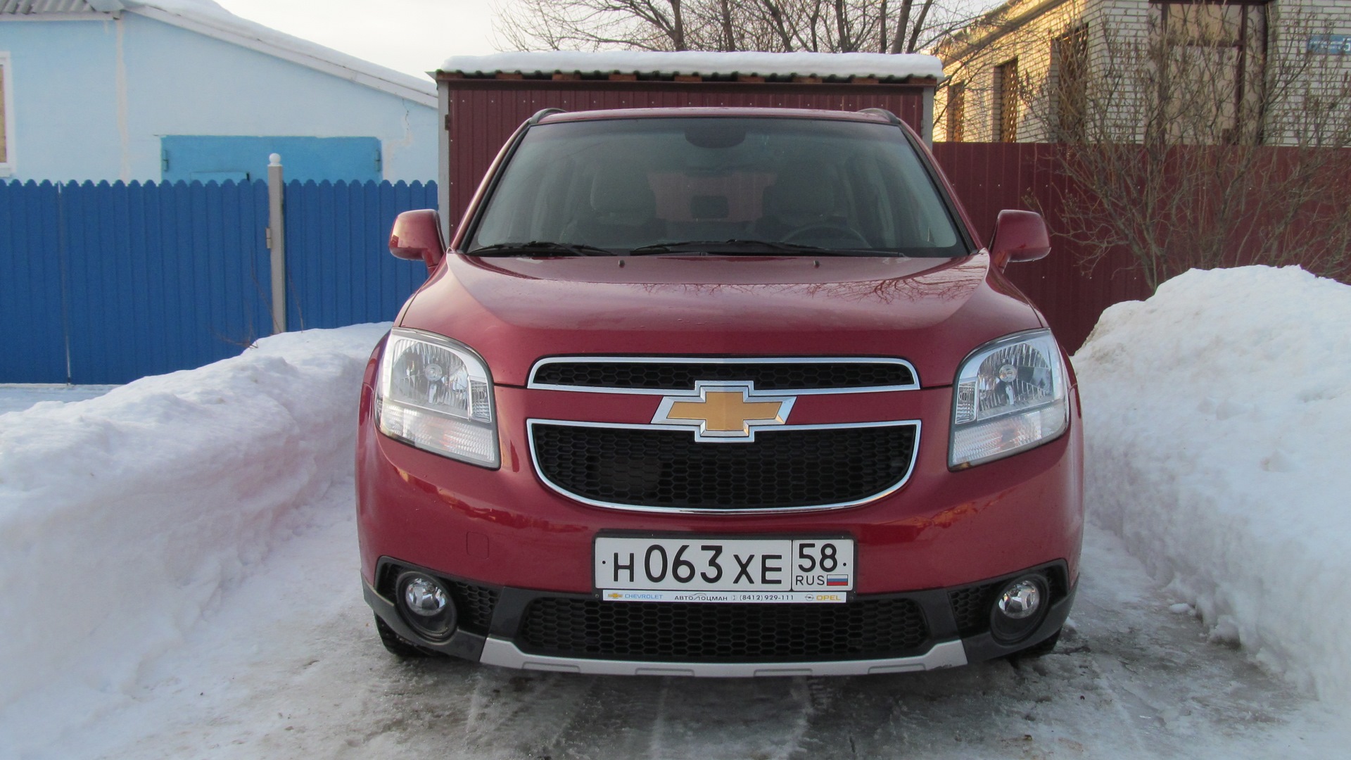 Chevrolet Orlando (1G) 1.8 бензиновый 2011 | Красный Орёл на DRIVE2