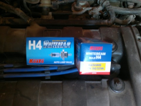 0456WB H4 12V 60/55W (ярко белый) T16 Лампа головного света Koito KOITO ...