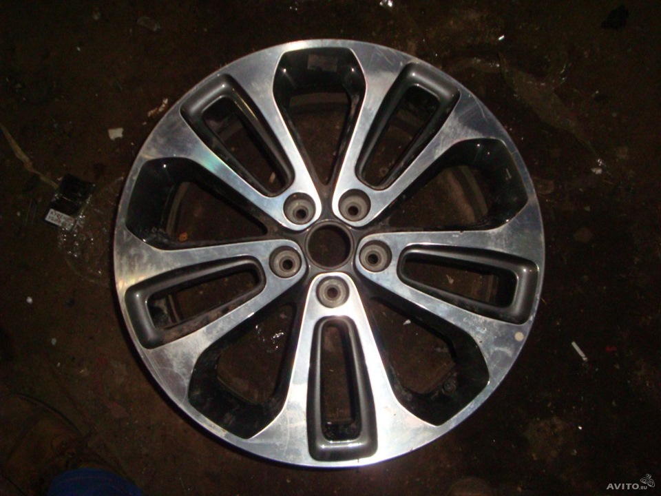 27 Ремонт диска 19 — KIA Sorento (2G), 2,4 л, 2013 года | своими руками ...