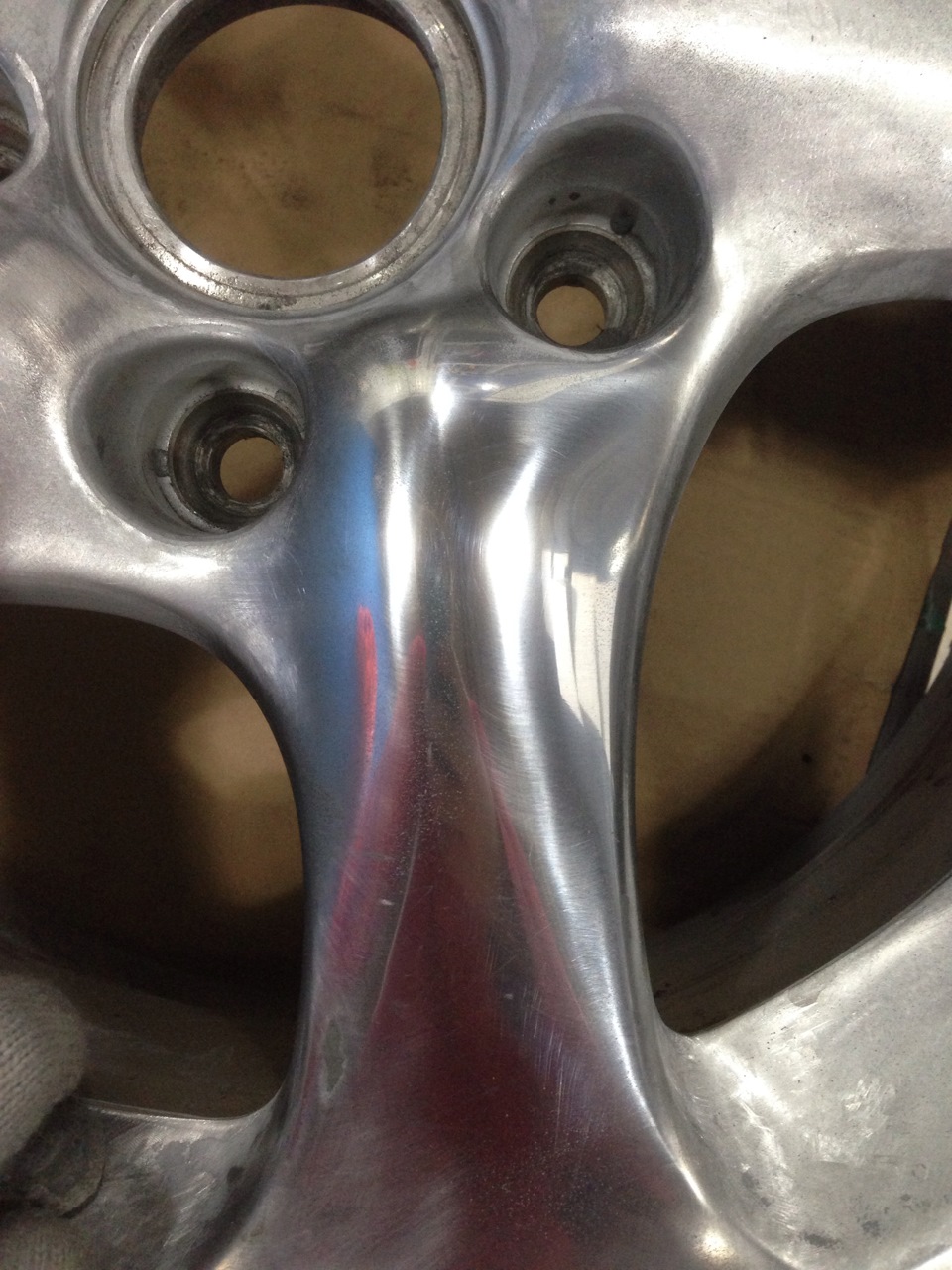 Полировка диска №1 — Renault Megane II, 1,4 л, 2006 года | колёсные ...