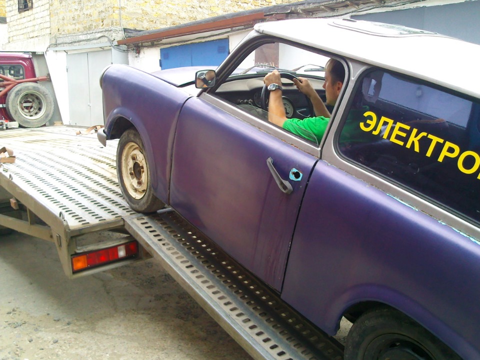 История "франкенштейнизации" Трабанта! ) — Trabant Trabant, 1983 года ...