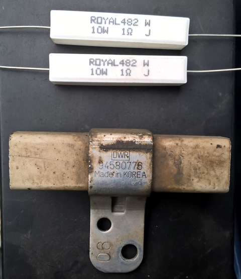 94580776 РЕЗИСТОР ВЕНТИЛЯТОРА 15 ВТ GM | Запчасти на DRIVE2