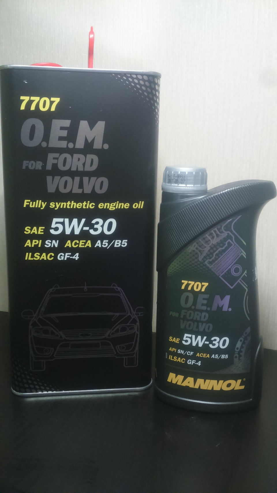 Mannol 5w30 OEM Ford/Volvo — Ford Mondeo III, 2 л, 2002 года | плановое ...