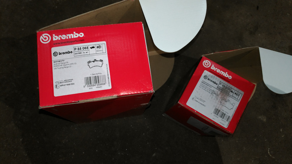 P85065 Тормозные колодки brembo | Запчасти на DRIVE2