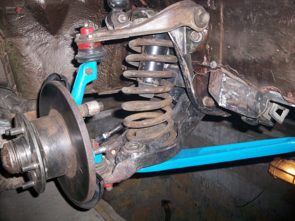 Модернизация передней подвески — Isuzu Piazza, 2,5 л., 1991 года ...