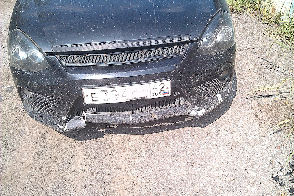 Реанимируем бампер. — Lada Приора Купе, 1,6 л, 2011 года | своими ...