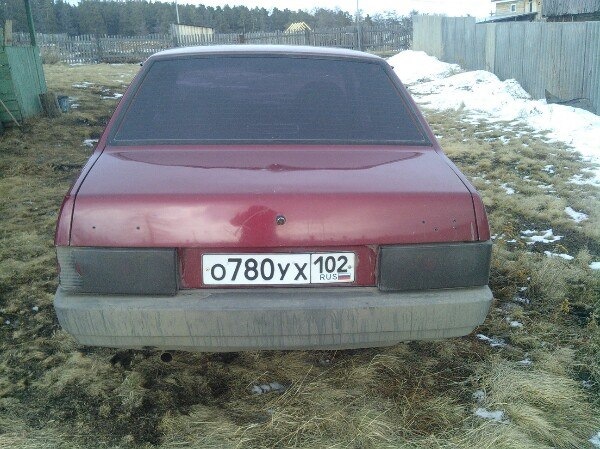 Очернитель бампера! — Lada 21099, 1,5 л, 2002 года | стайлинг | DRIVE2