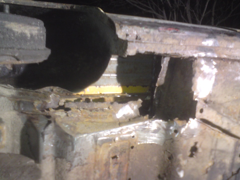 Ремонт задних лонжеронов — ИЖ 2715, 1,5 л, 1984 года | своими руками ...