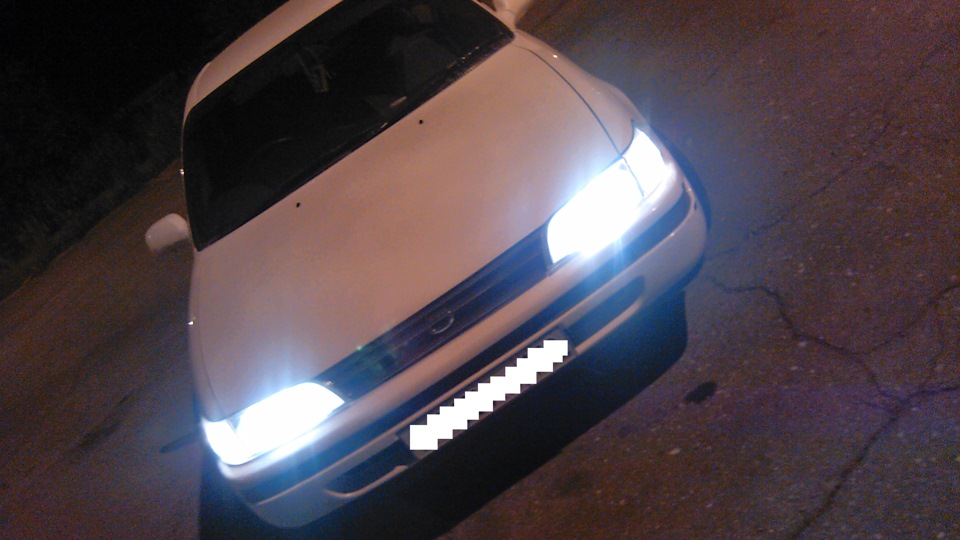 Поставил магнитолу и колонки ) — Toyota Corolla (100), 1,5 л, 1992 года ...