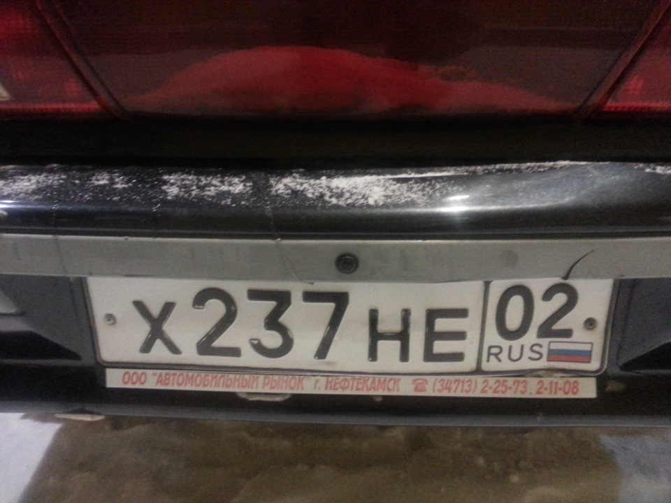 Камера заднего вида \"Pleervox PLV-MON-SPR43\" — Lada 2115, 1,5 л, 2006 ...