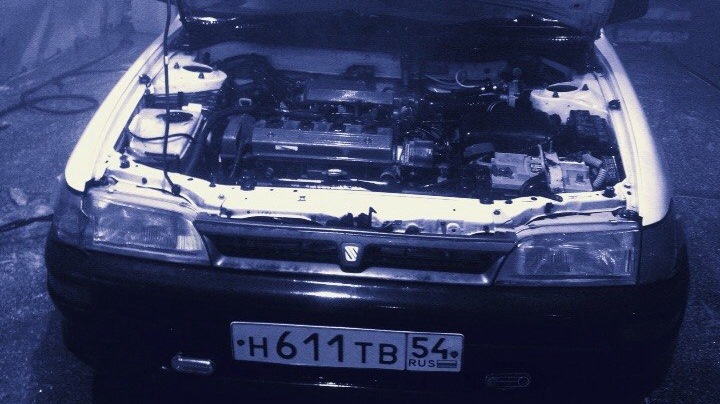 Дорожный просвет, временно — Toyota Corolla (100), 1,6 л, 2001 года ...