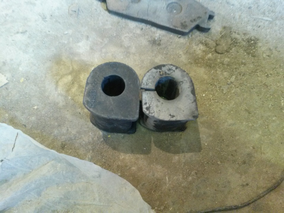 Замена резинок стабилизатора Акцент + замена колодок — Hyundai Accent ...